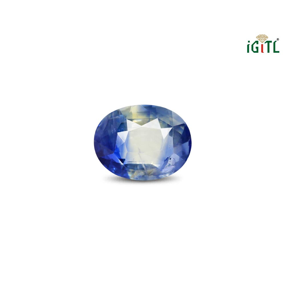 Bi-Colour Sapphire(Pitambari) - 4.94 Carat