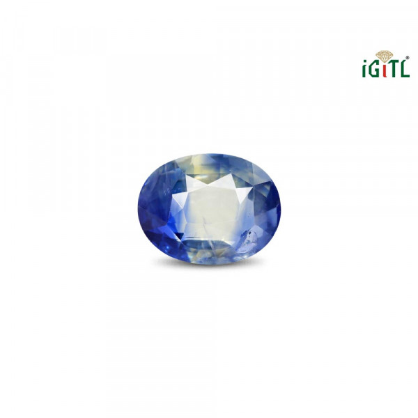 Bi-Colour Sapphire(Pitambari) - 4.94 Carat