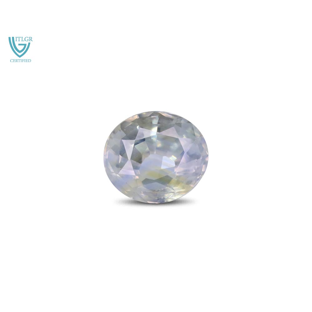 Bi-Colour Sapphire(Pitambari) - 4.98 Carat