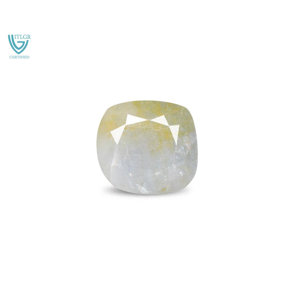 Bi-Colour Sapphire(Pitambari) - 5.51 Carat