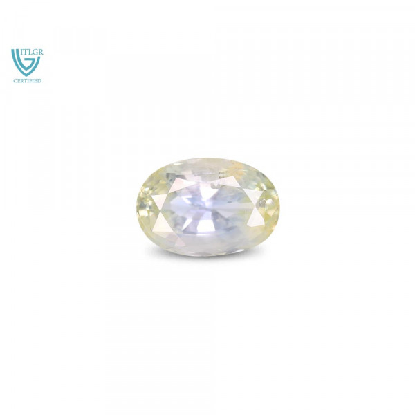 Bi-Colour Sapphire(Pitambari) - 5.53Carat