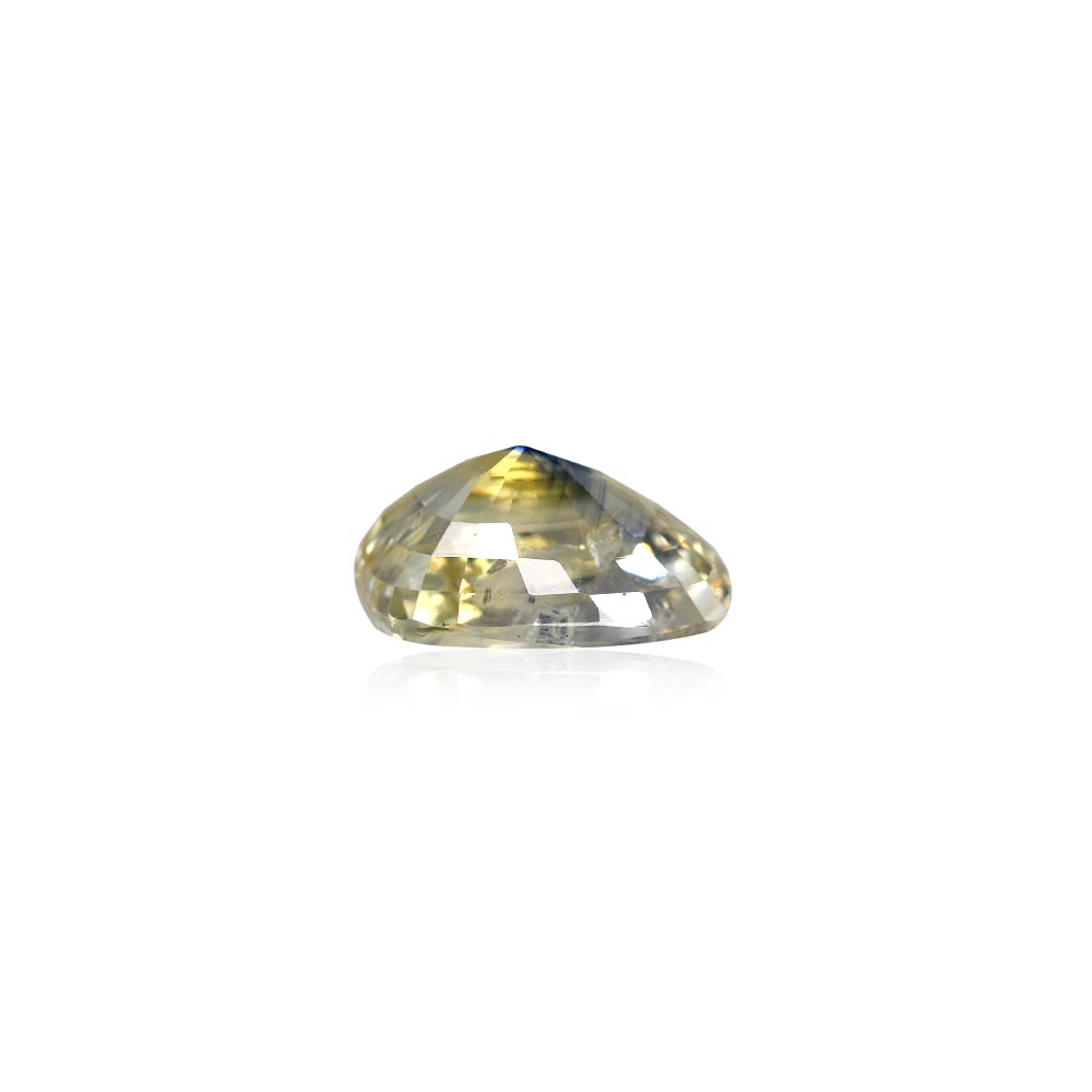 Bi-Colour Sapphire(Pitambari) - 5.91 Carat