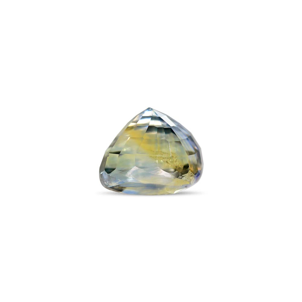 Bi-Colour Sapphire(Pitambari) - 6.06 Carat
