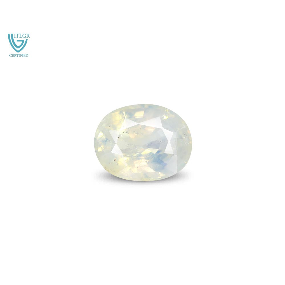 Bi-Colour Sapphire(Pitambari) - 6.21Carat