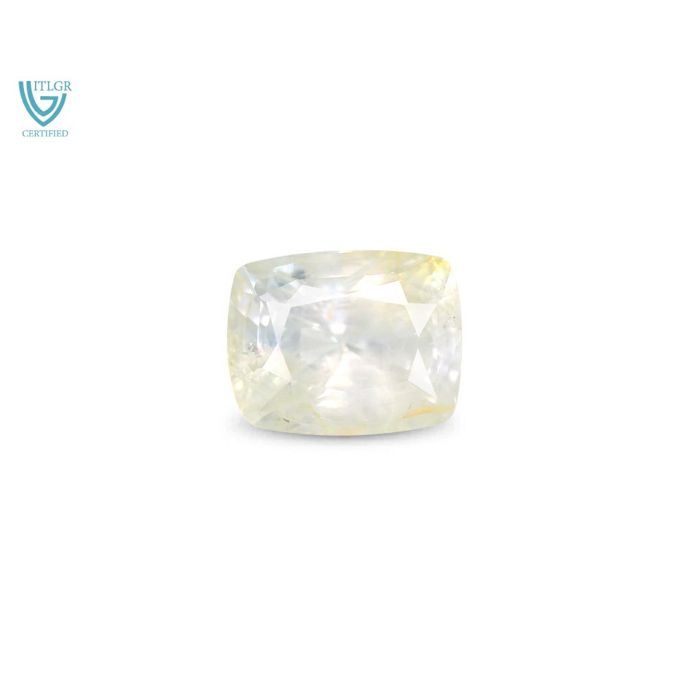 Bi-Colour Sapphire(Pitambari) - 6.45Carat