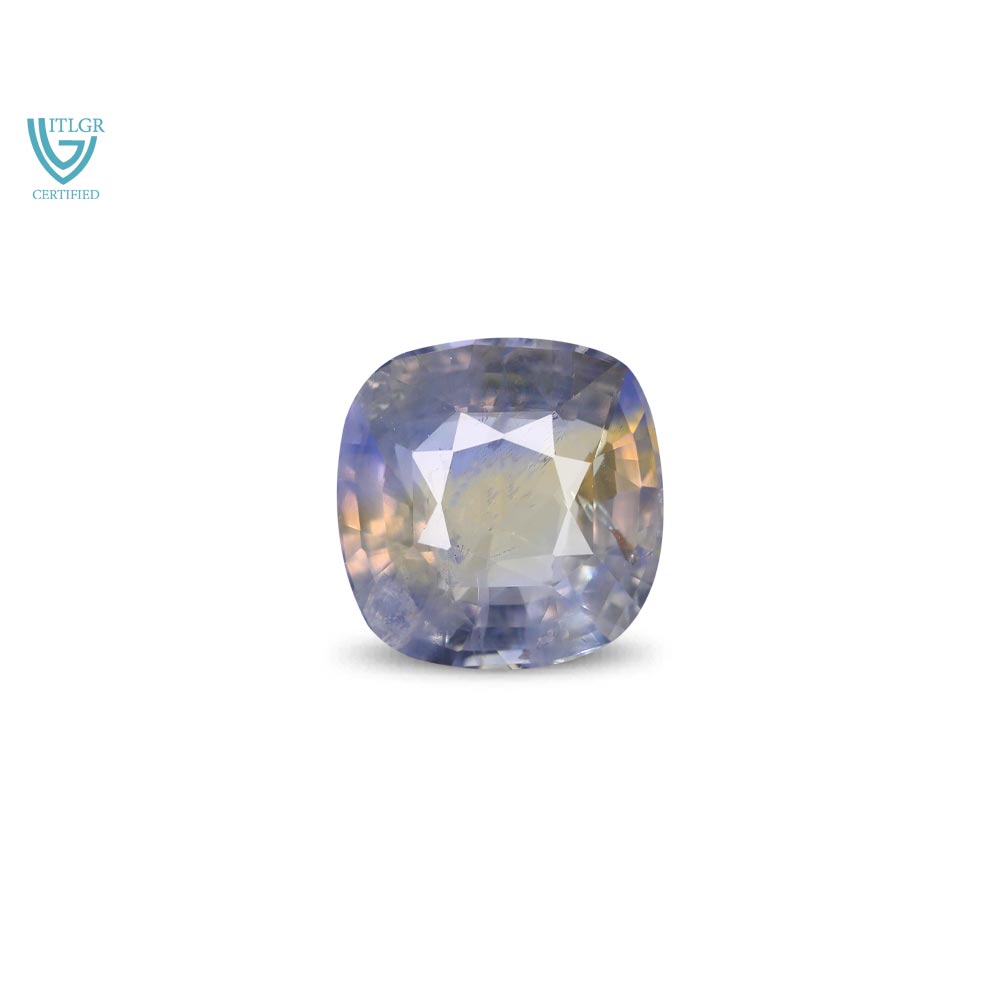 Bi-Colour Sapphire (Pitambari) - 6.50 Carat