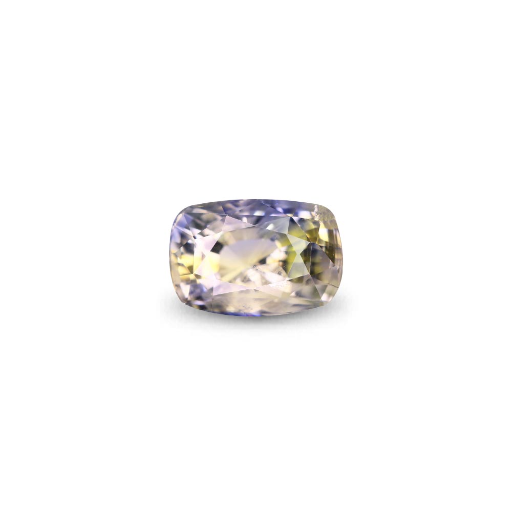 Bi-Colour Sapphire(Pitambari) - 6.55 Carat