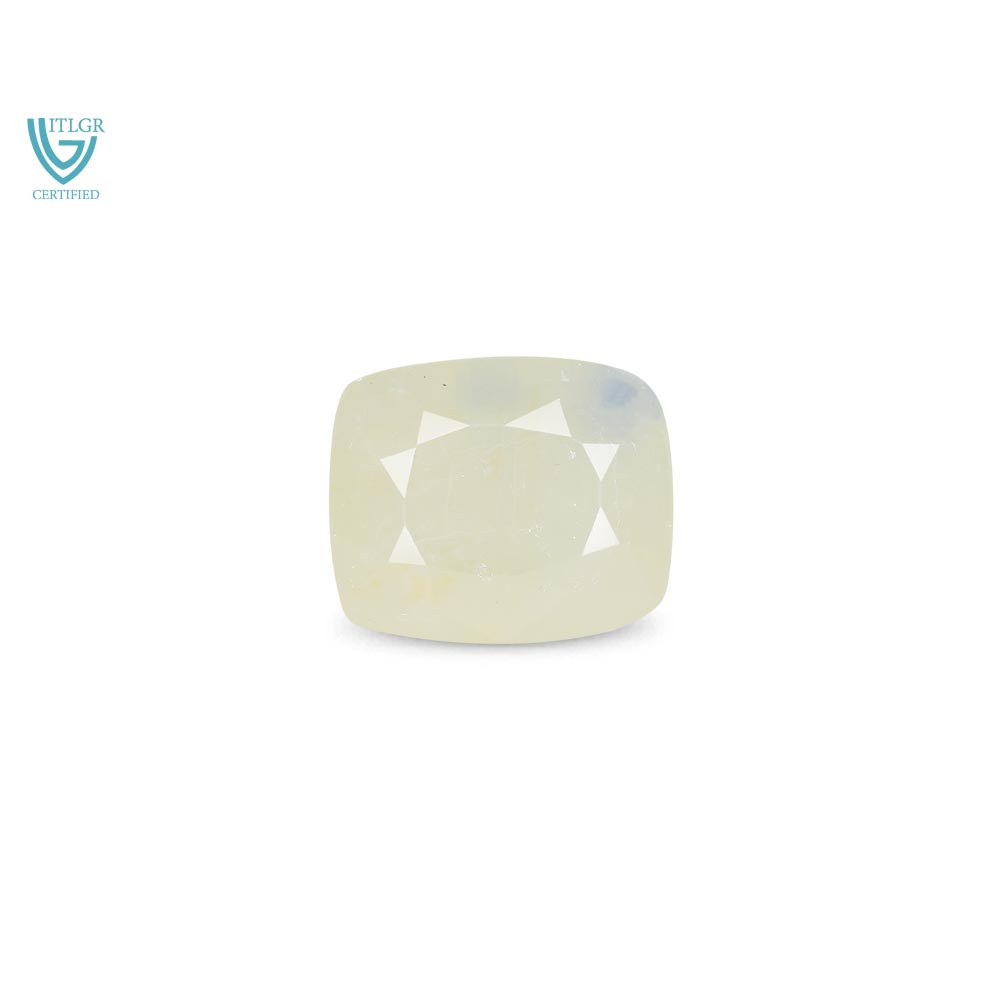 Bi-Colour Sapphire(Pitambari) - 6.7 Carat