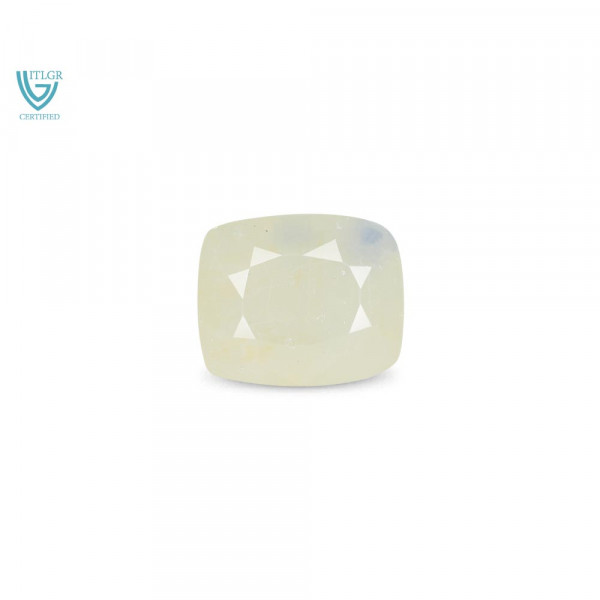 Bi-Colour Sapphire(Pitambari) - 6.7 Carat