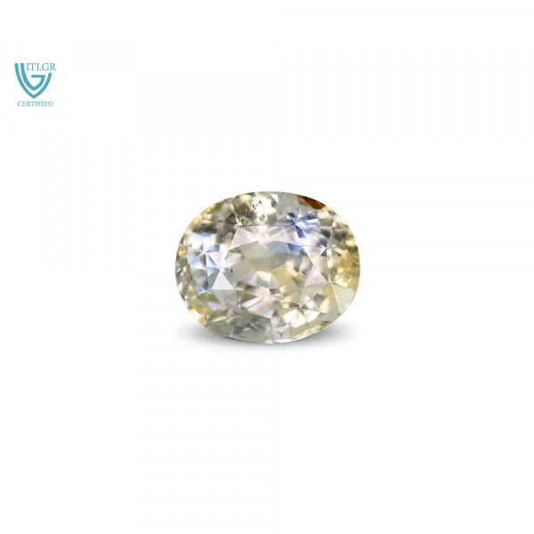 Bi-Colour Sapphire(Pitambari) - 6.84Carat