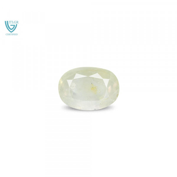 Bi-Colour Sapphire(Pitambari) - 6.86 Carat