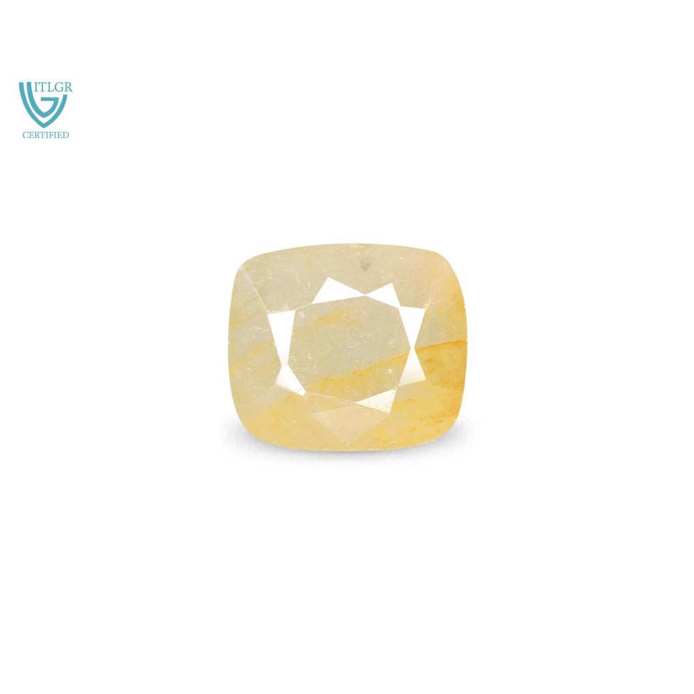 Bi-Colour Sapphire(Pitambari) - 7.73 Carat