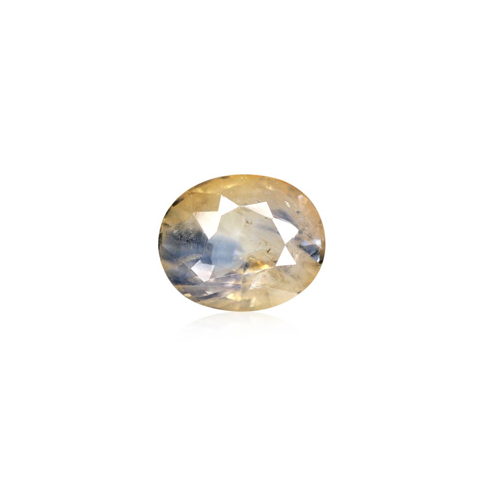 Bi-Colour Sapphire(Pitambari) - 8.64 Carat