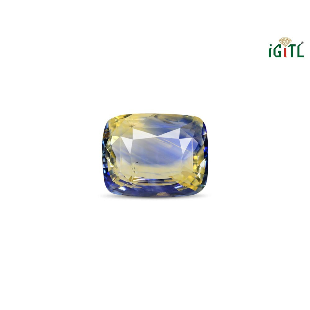 Bi-Colour Sapphire(Pitambari) - 9.54 Carat