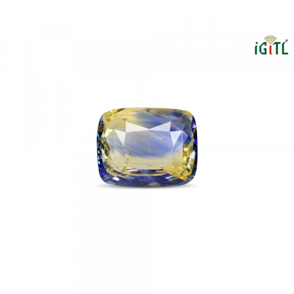 Bi-Colour Sapphire(Pitambari) - 9.54 Carat
