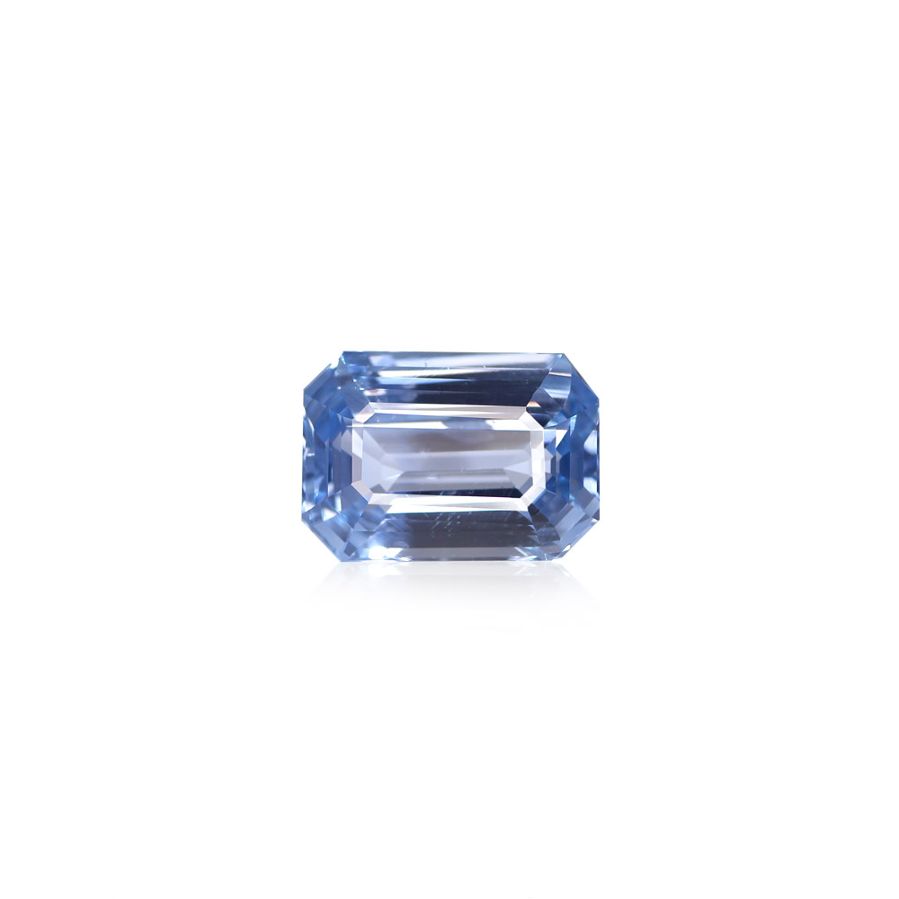 Pastel Blue Blue Sapphire - 11.09 Carat