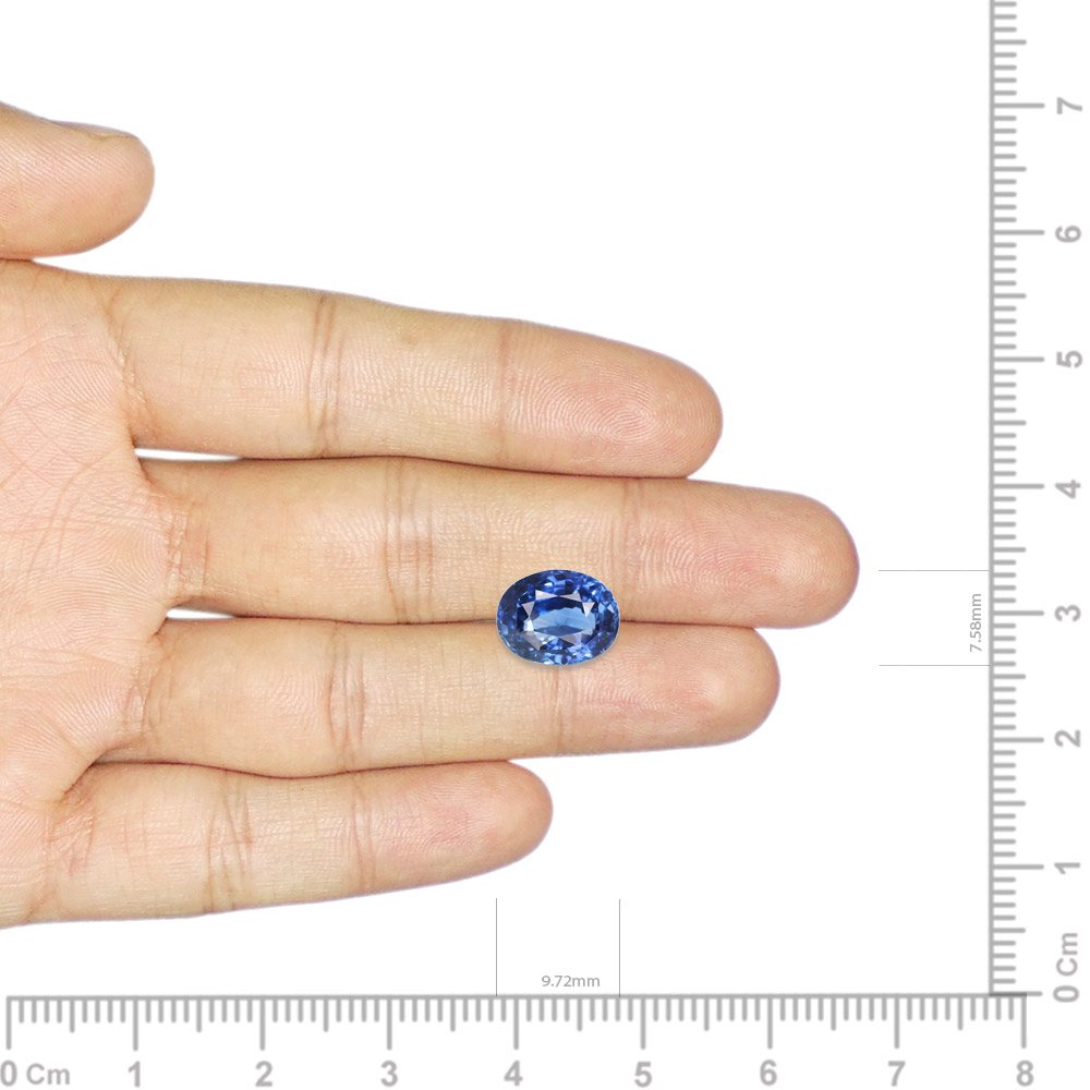 Blue Sapphire - 3.82 Carat
