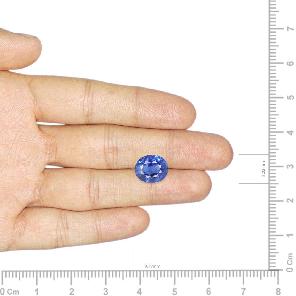Blue Sapphire - 4.07 Carat