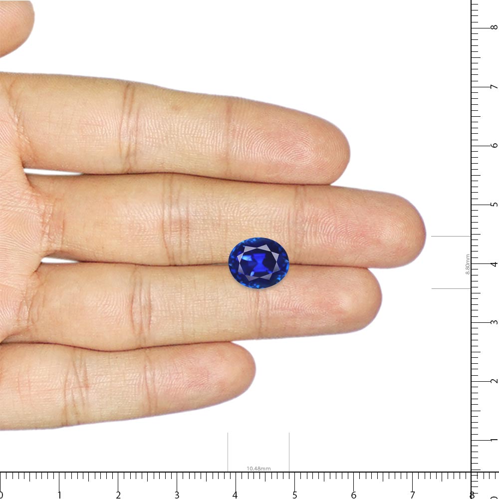 Royal Blue Sapphire - 5.05 Carat