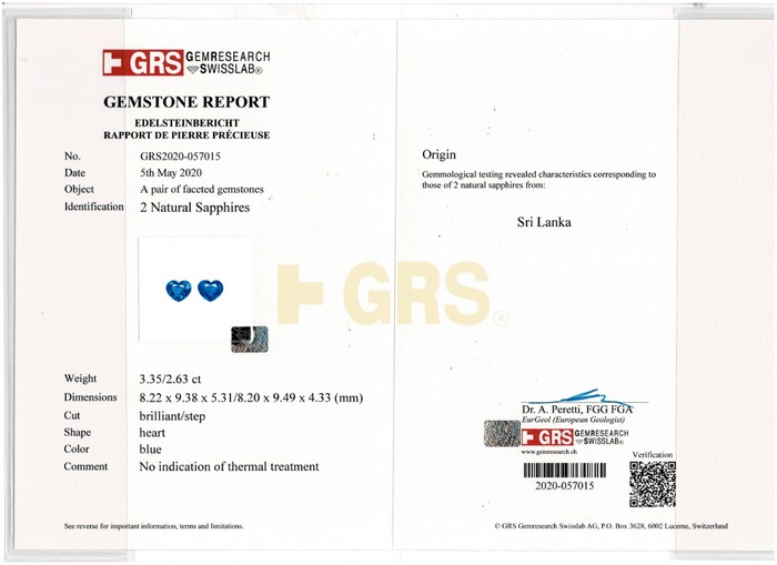 Blue Sapphire - 5.98 Carat