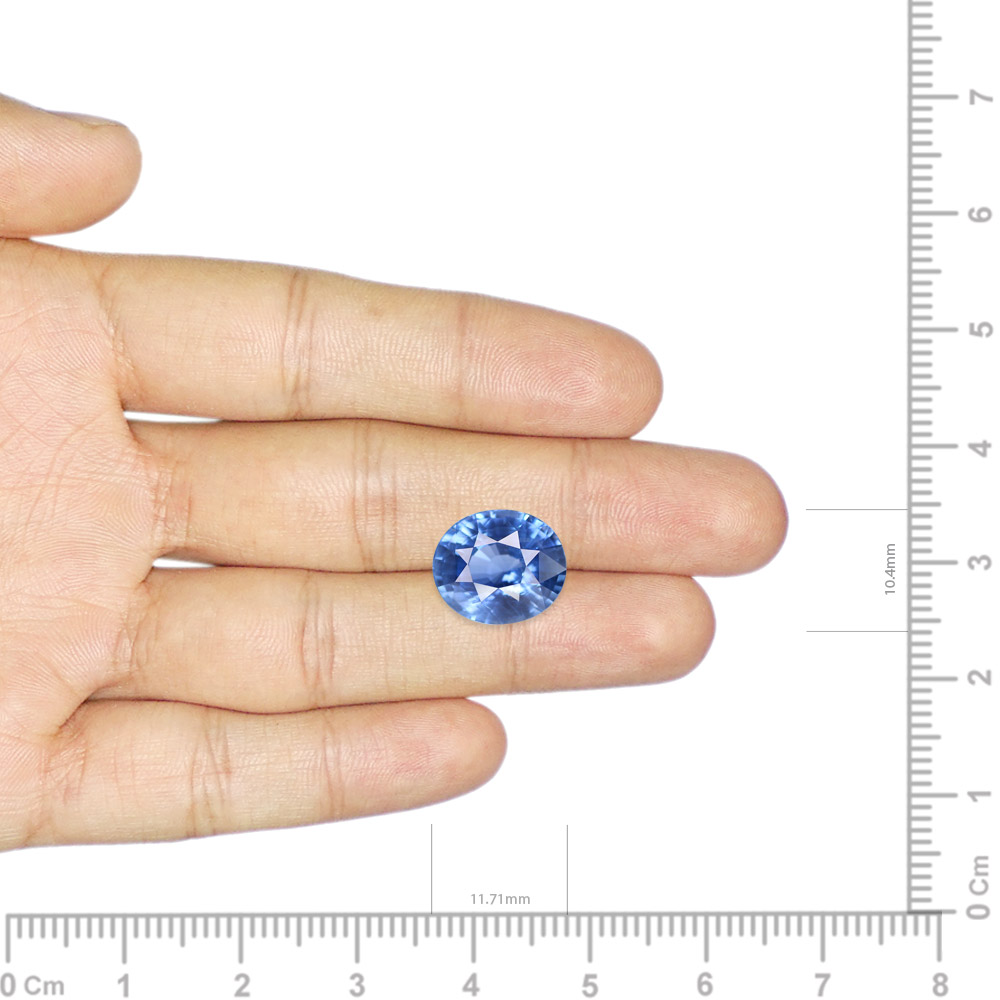 Cornflower Blue Sapphire - 7.05 Carat