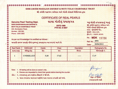 Basra Pearl - 5.2 Carat