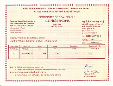 Basra Pearl - 6.9 Carat