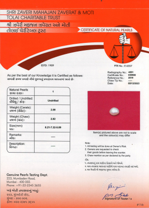 Basra Pearl - 2.08 Carat
