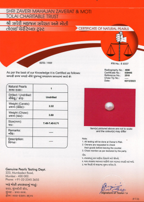 Basra Pearl - 2.43 Carat