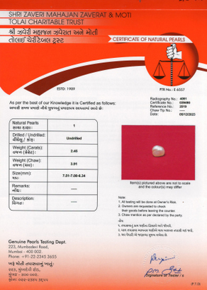 Basra Pearl - 2.45 Carat