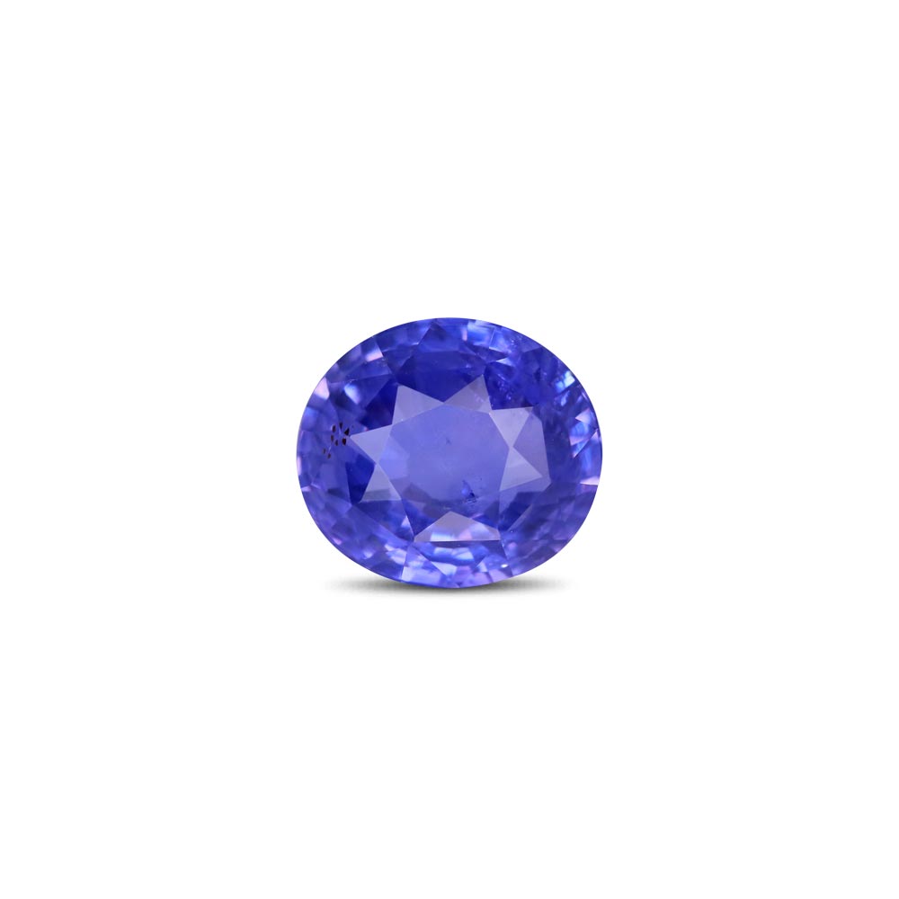 Purplish Blue Sapphire - 5.33 Carat