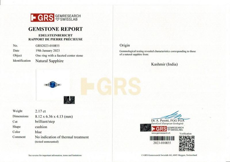 Blue Sapphire - 2.17 Carat