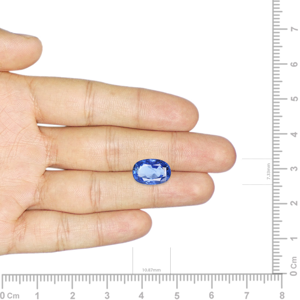 Blue Sapphire - 3.74 Carat