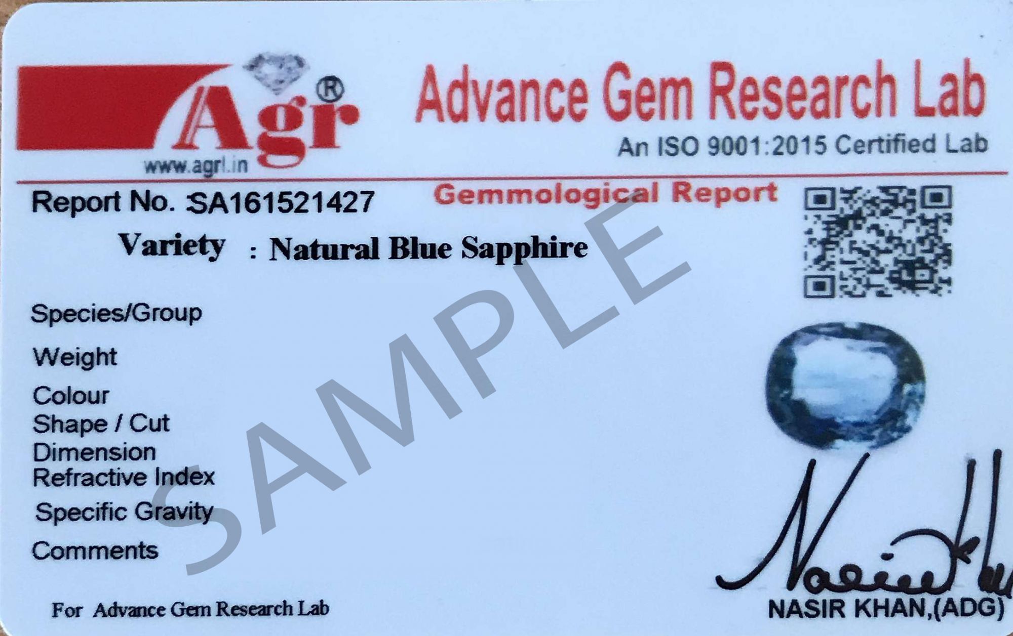 Blue Sapphire - 4.09 Carat