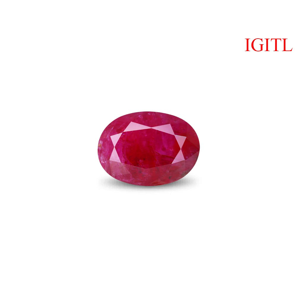 Burma Natural Ruby - 4.79 Carat
