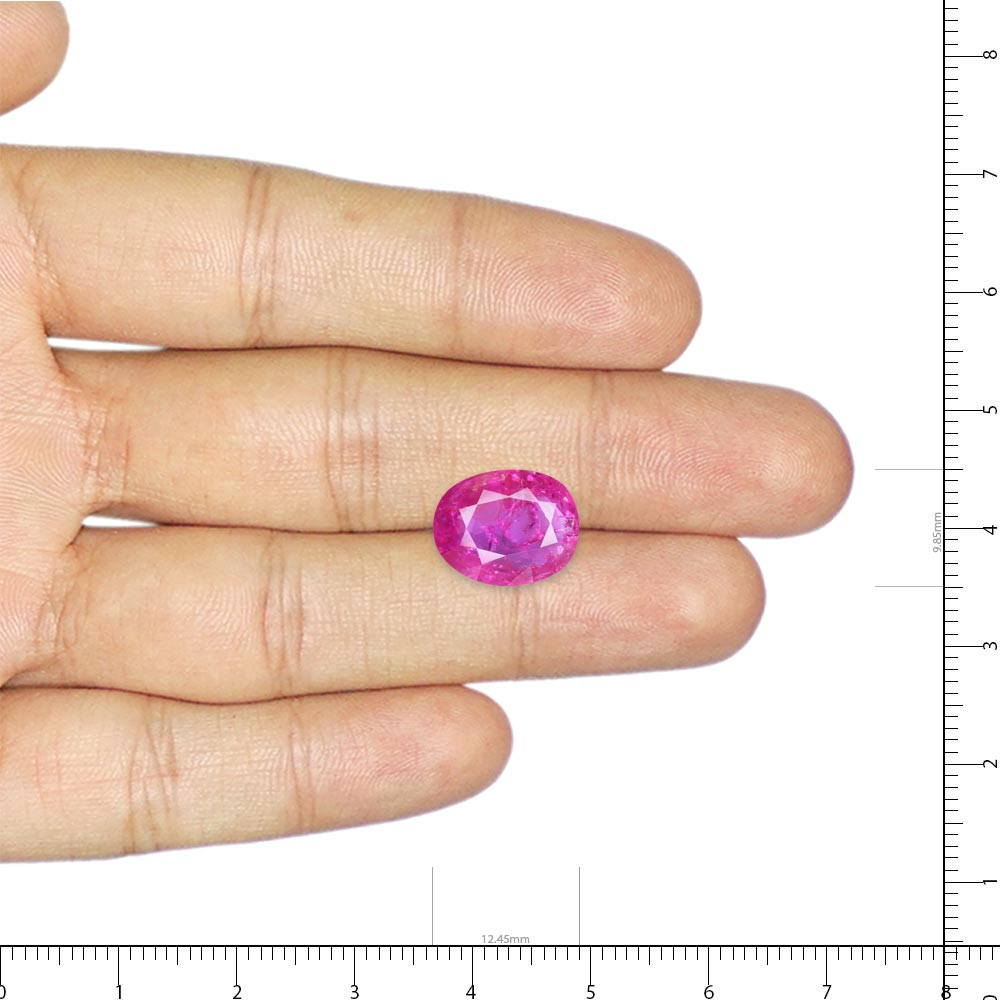 Burma Natural Ruby - 5.6 Carat