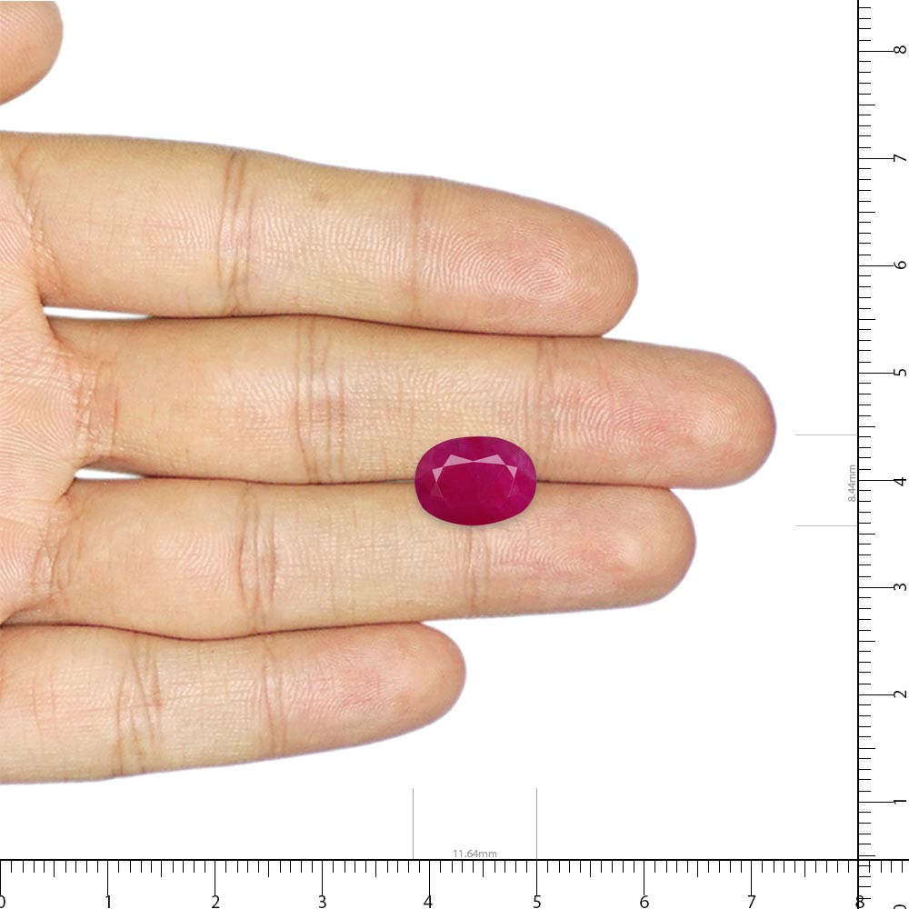 Burma Natural Ruby - 6.44 Carat