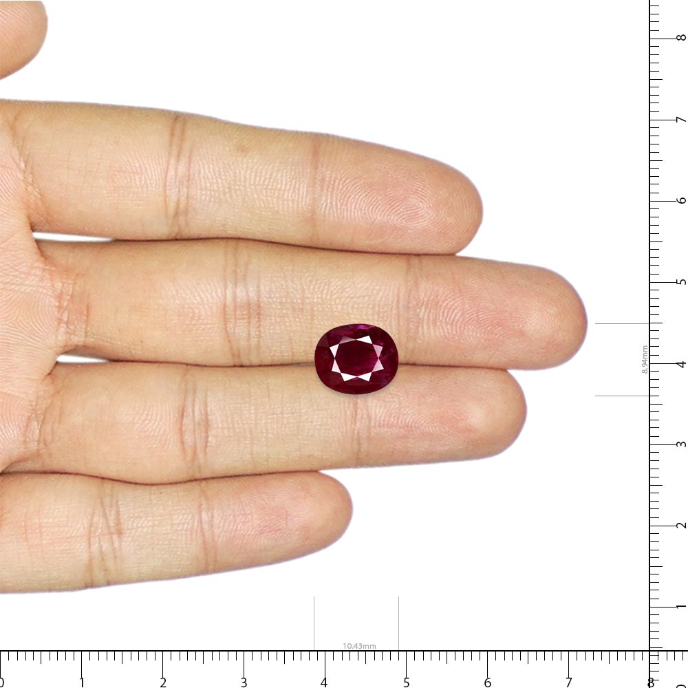 Natural Pigeon Blood Burma Ruby - 4.01 Carat