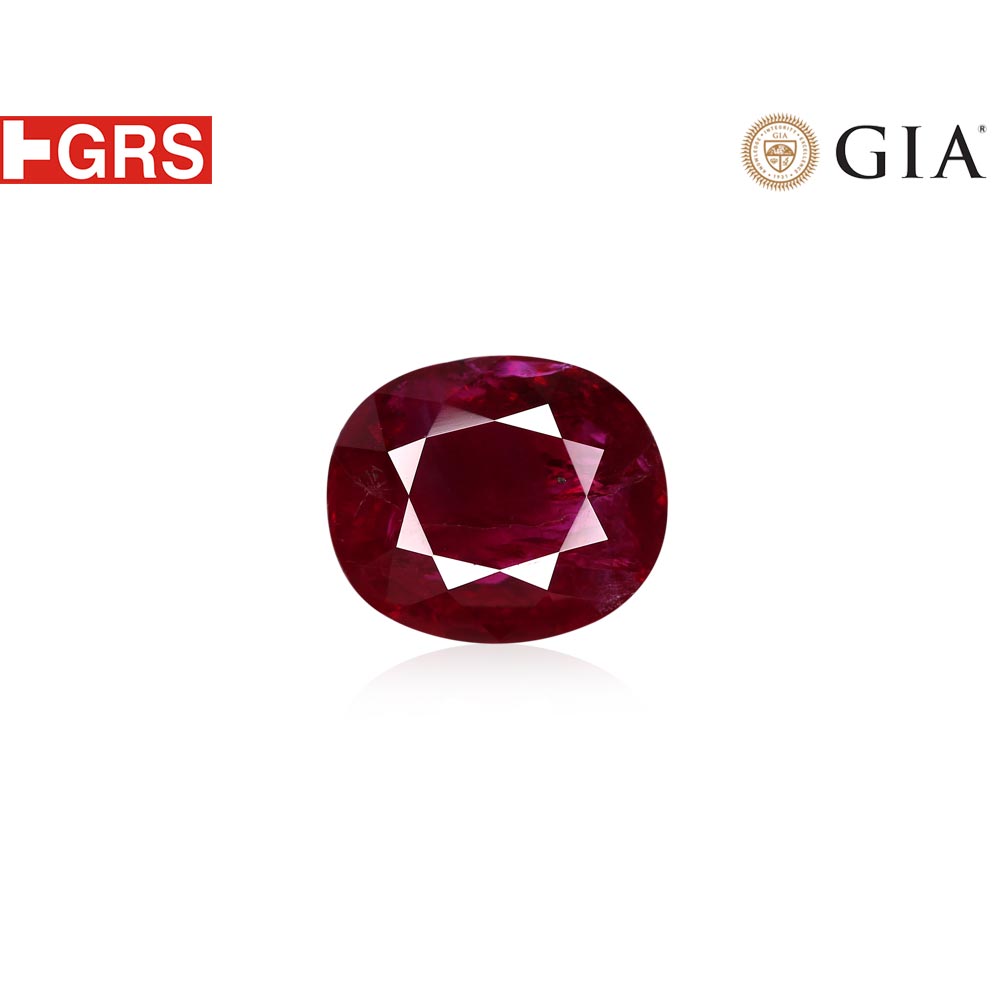 Natural Pigeon Blood Burma Ruby - 4.01 Carat