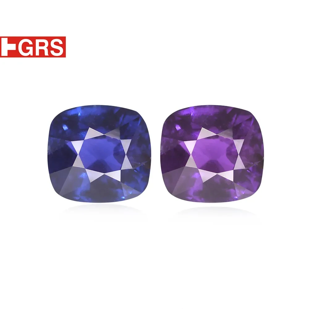 Color Change Sapphire - 2.97 Carat