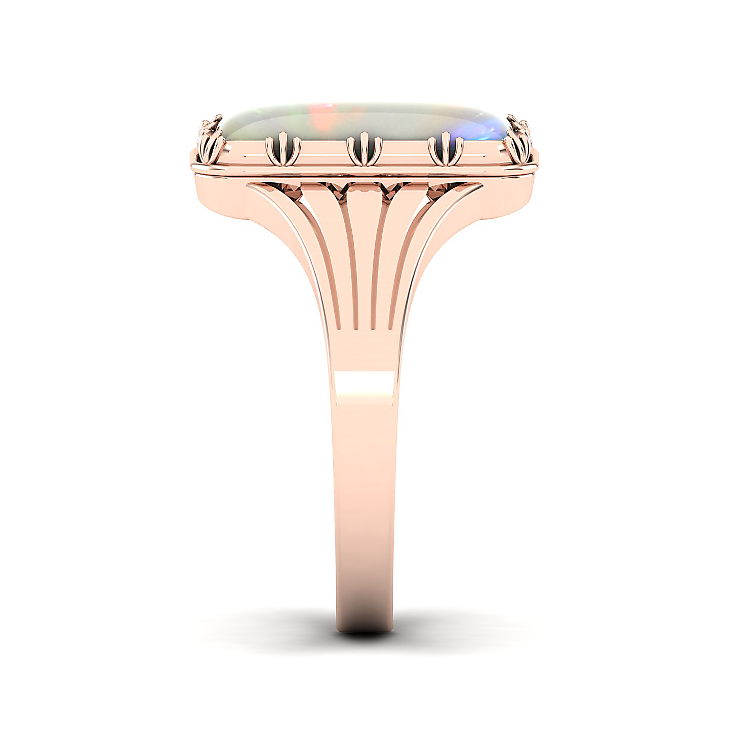 Contemporary classy Opal Ring