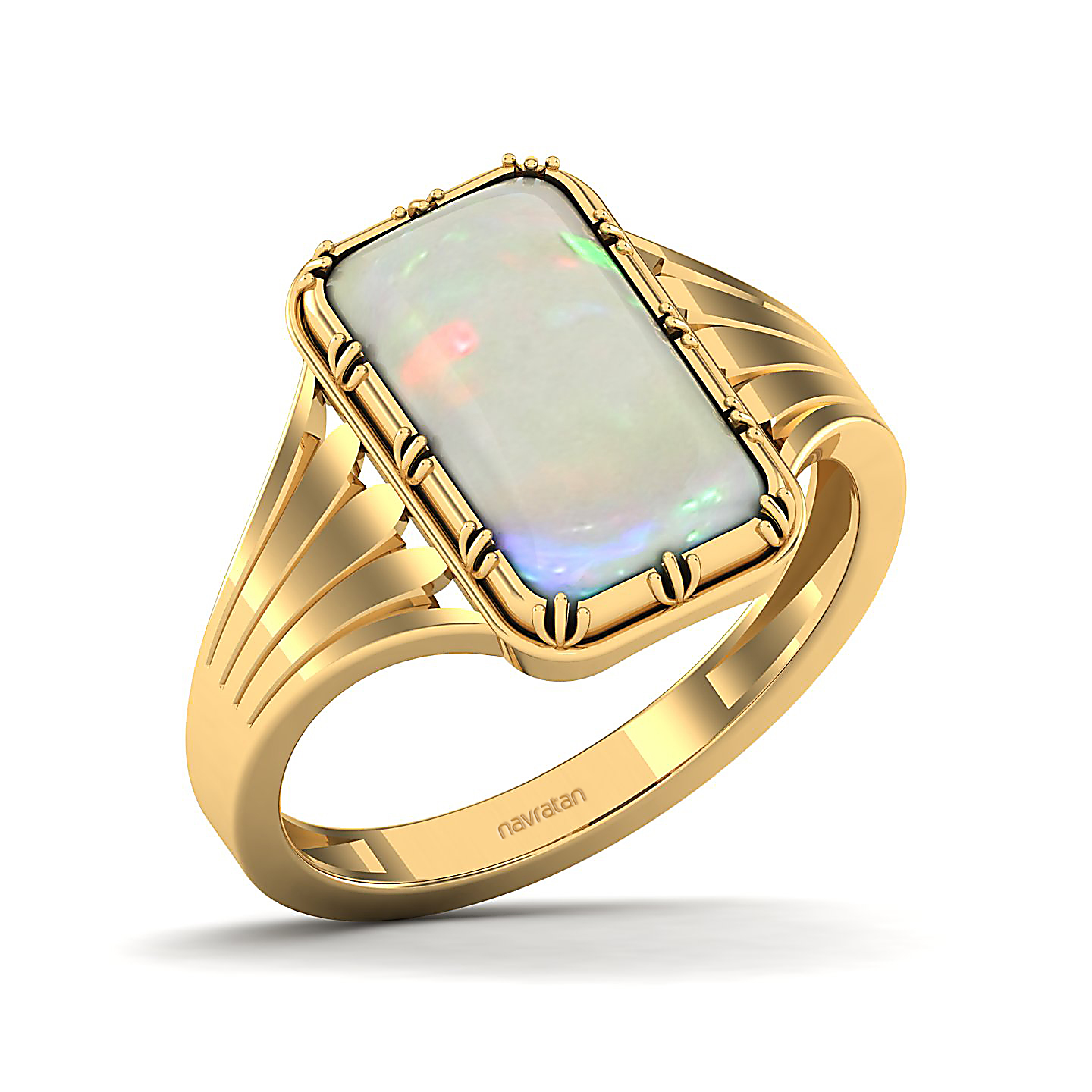 Contemporary classy Opal Ring