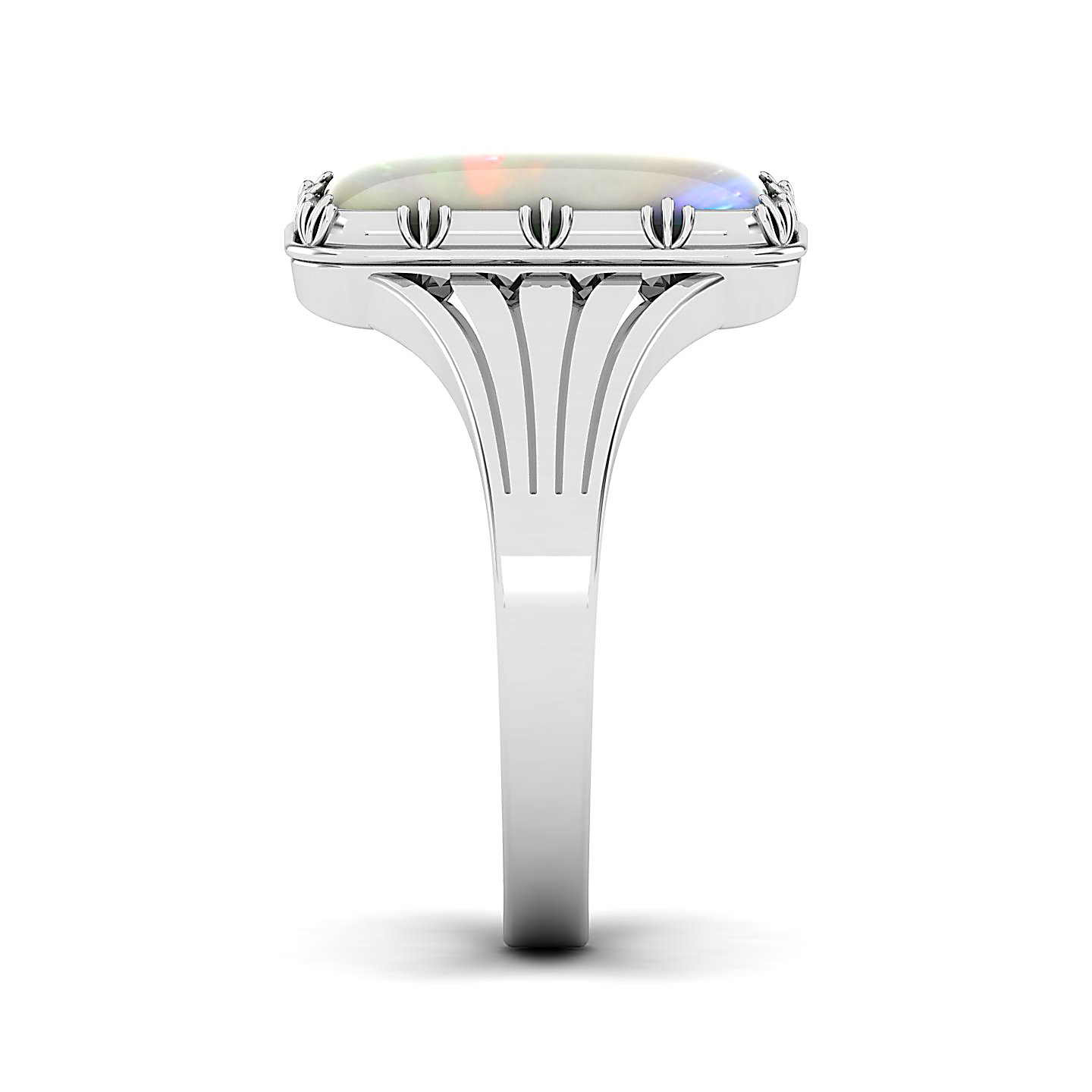 Contemporary classy Opal Ring