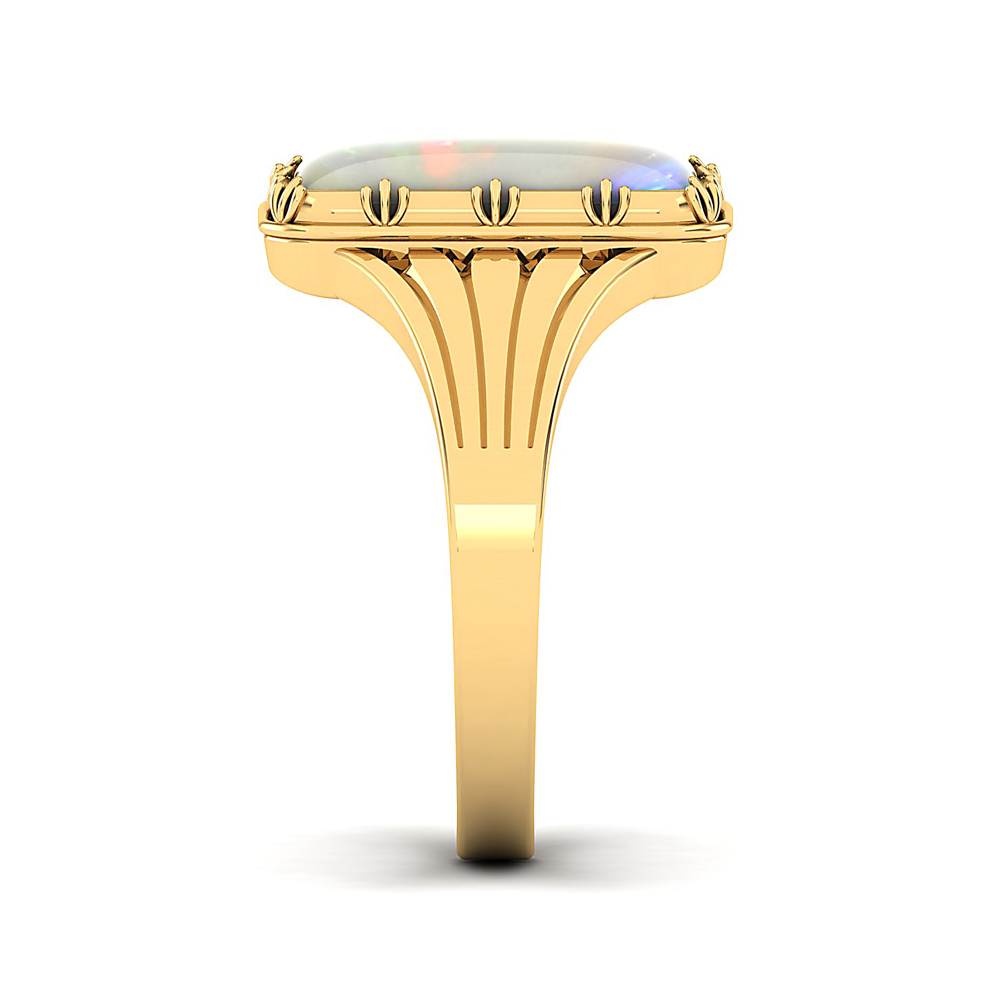 Contemporary classy Opal Ring