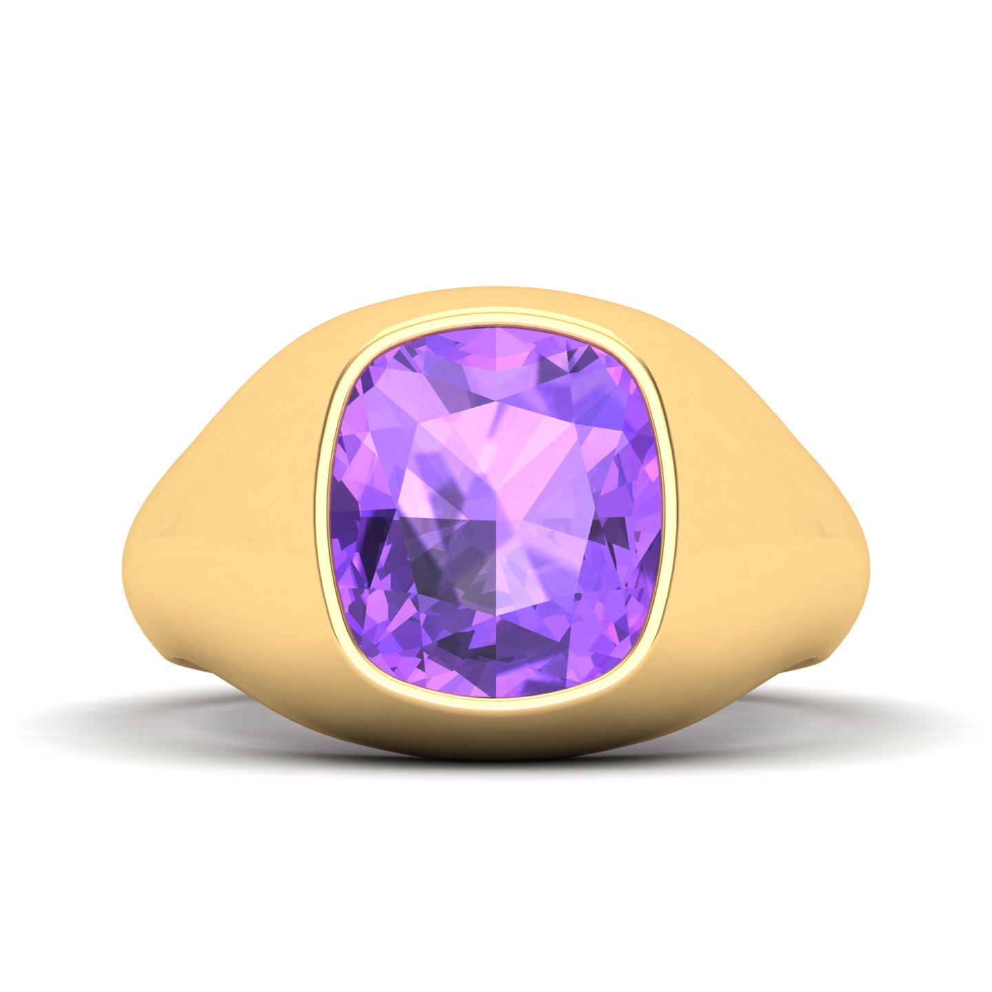Cradle Serenity Amethyst Ring