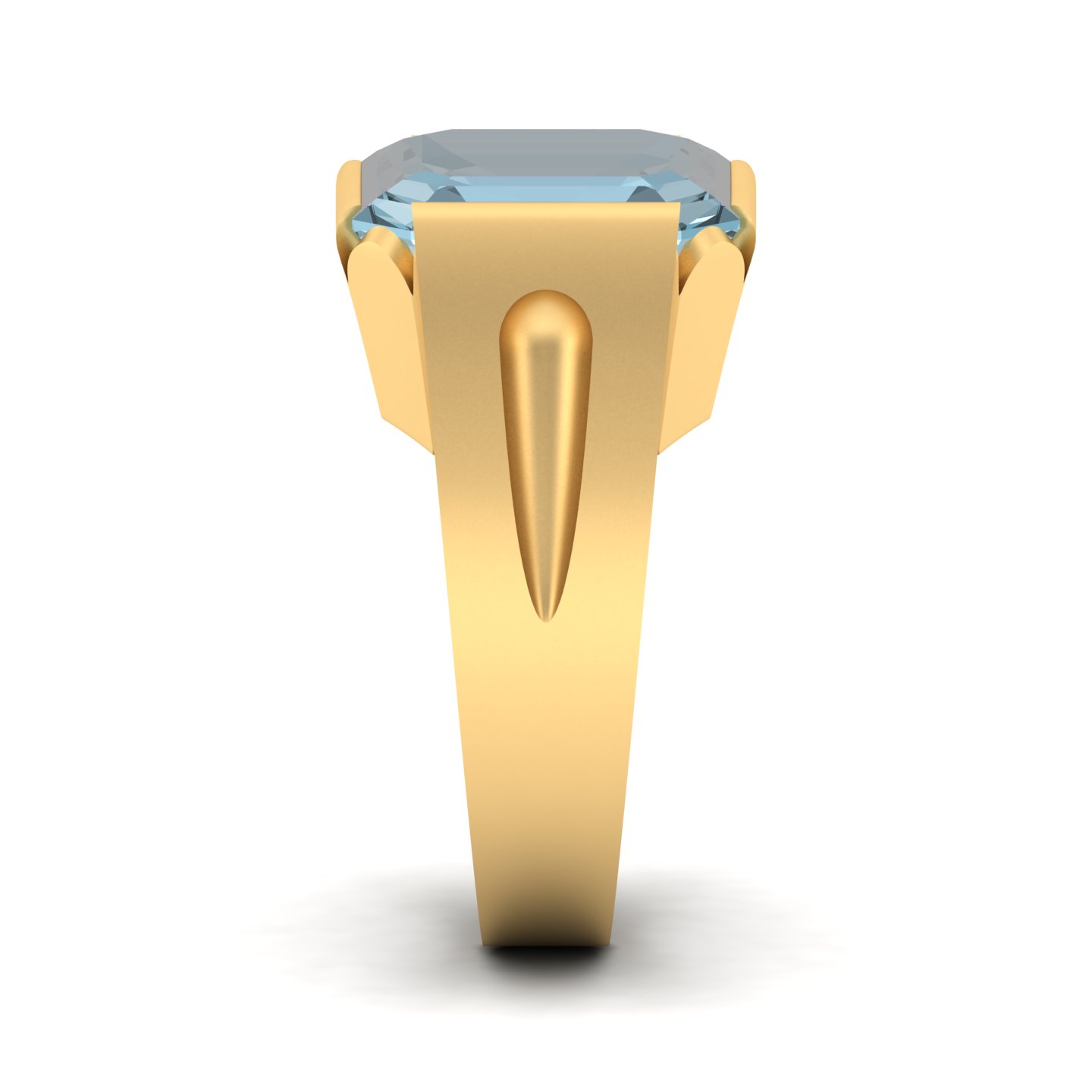 Cradle Serenity Aquamarine Ring