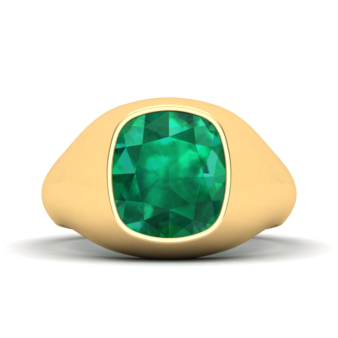 Cradle Serenity emerald Ring