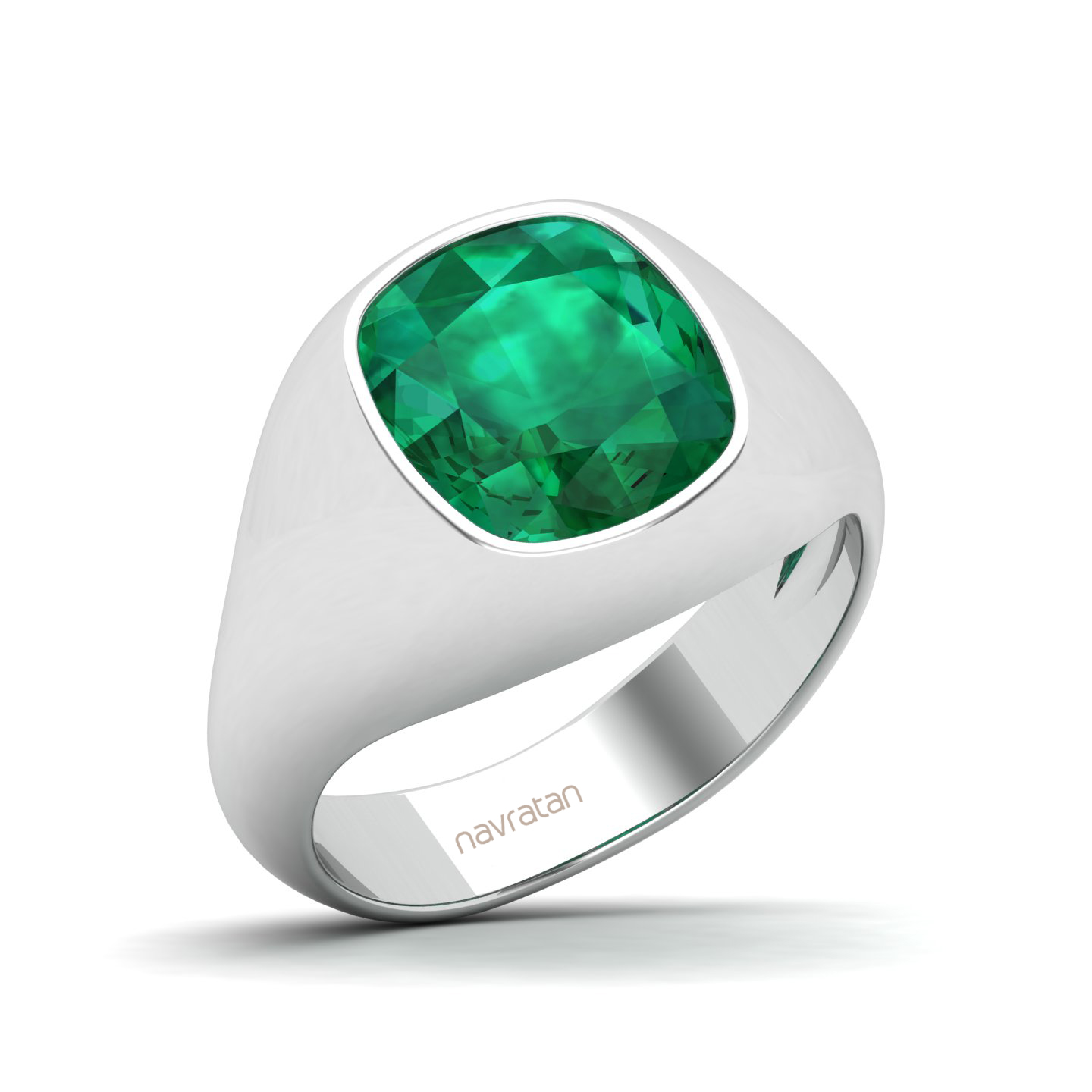 Cradle Serenity emerald Ring