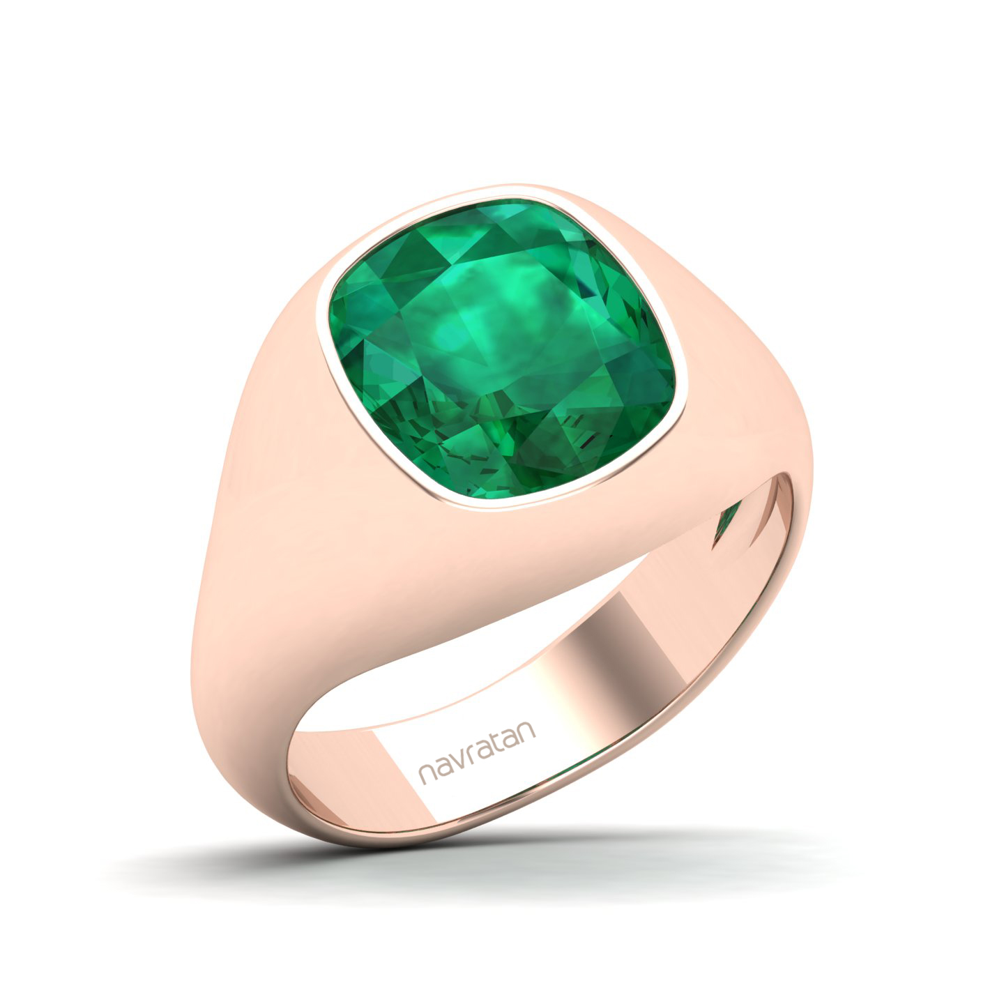 Cradle Serenity emerald Ring