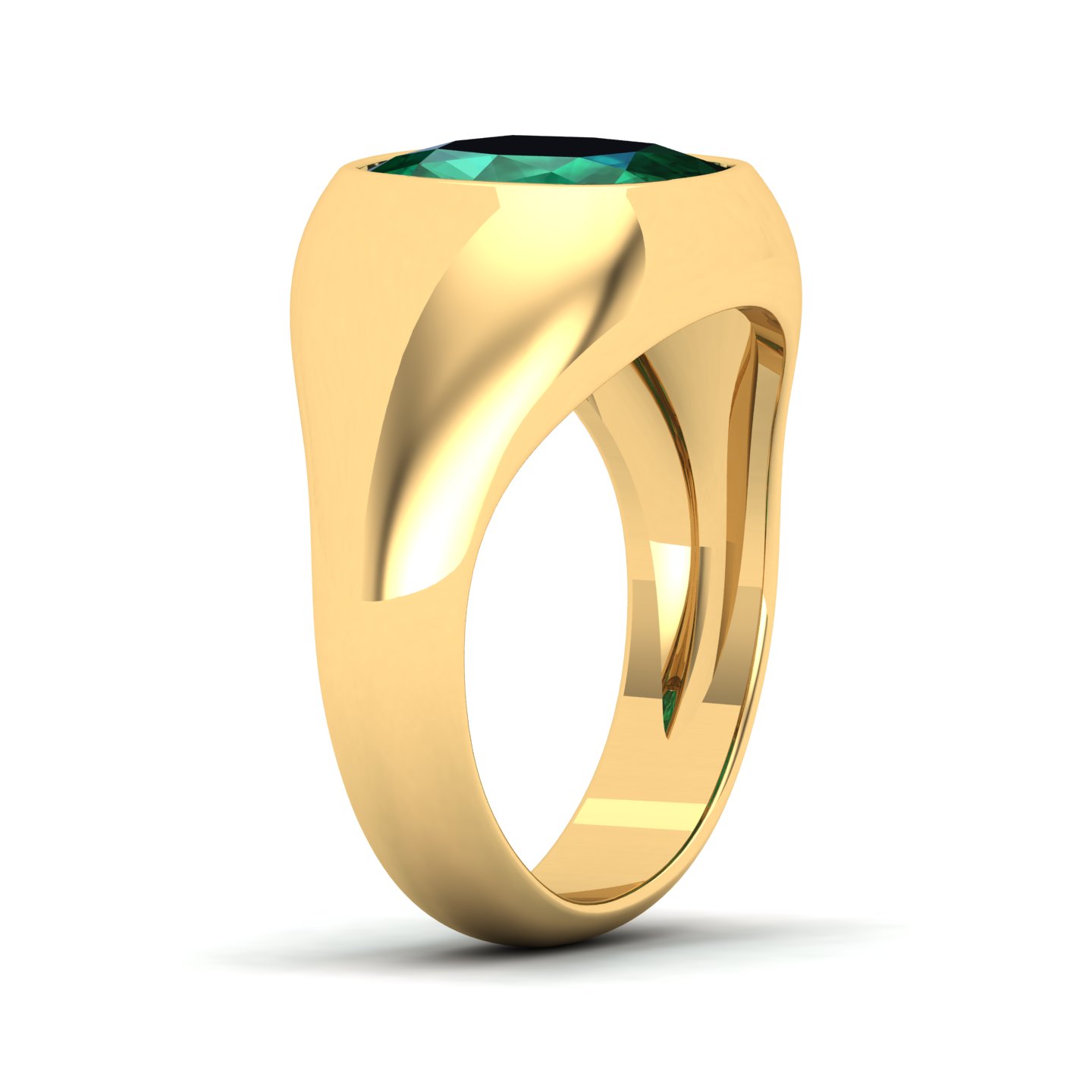 Cradle Serenity emerald Ring